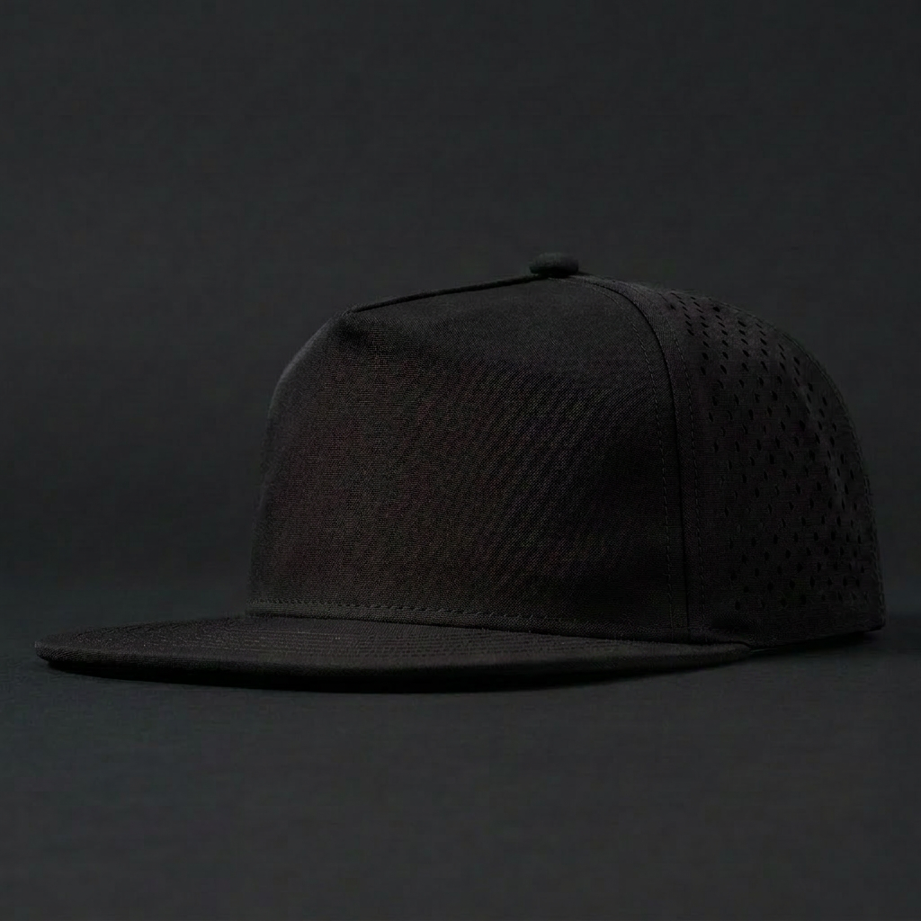 Semi-Structured 5 Panel Flat Brim